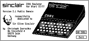 ZX81 Emulator: Ein sehr kreatives Tastaturlayout